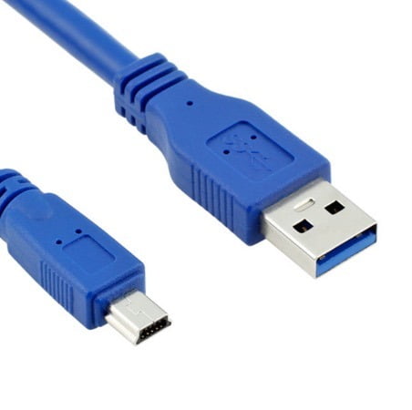 Mini USB 3.0 Cable blue