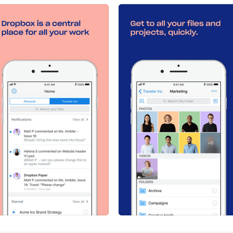 iOS Dropbox App now offers Drag & Drop