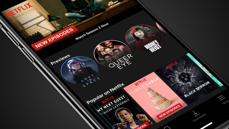 Netflix App offers 30 second previews