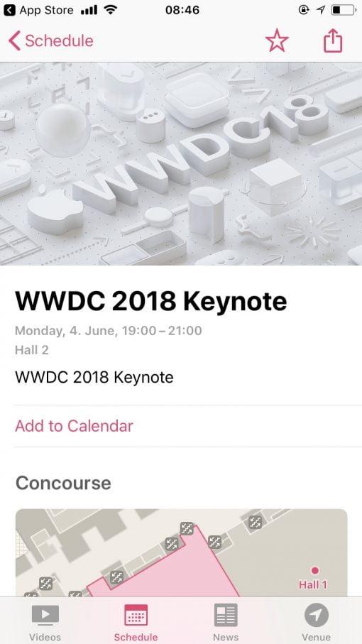 WWDC Keynote App