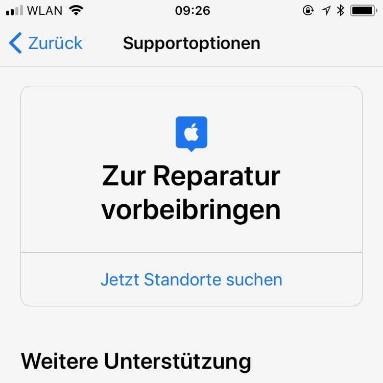 How to register Apple devices for service? With the Support App!