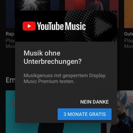 YouTube Music Ad