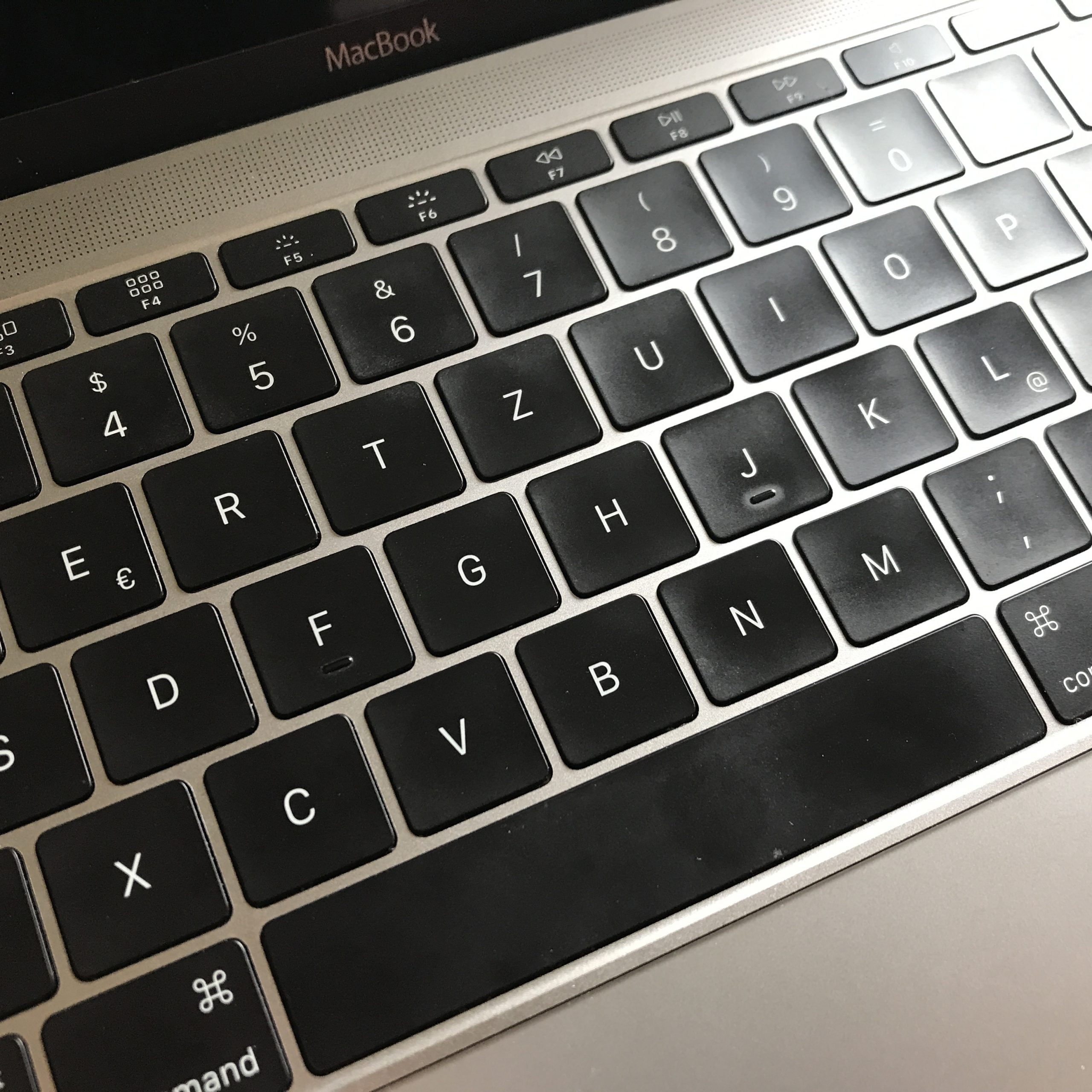 MacBook Keyboard Detail
