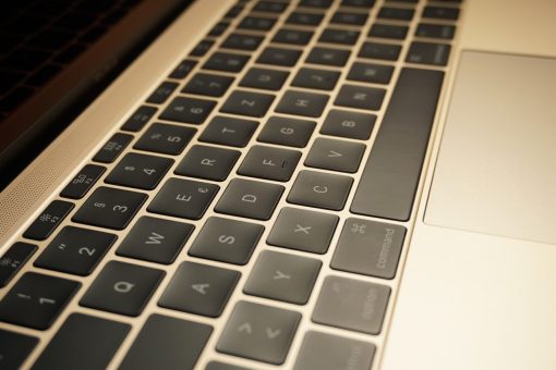 Keyboard Golden MacBook