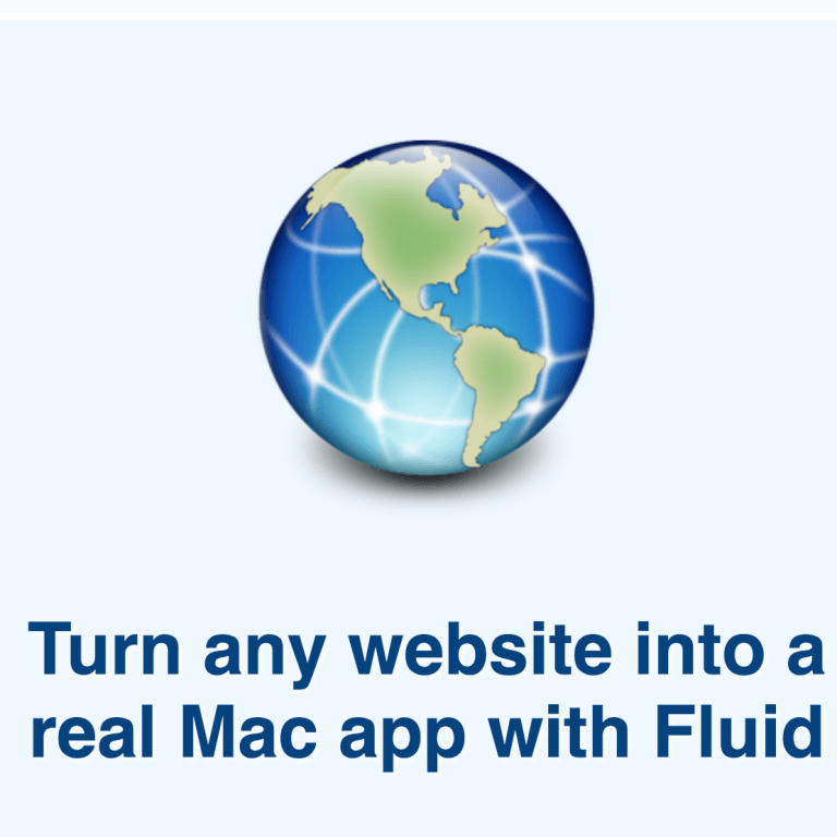 Fluid: Turn Websites into little Apps