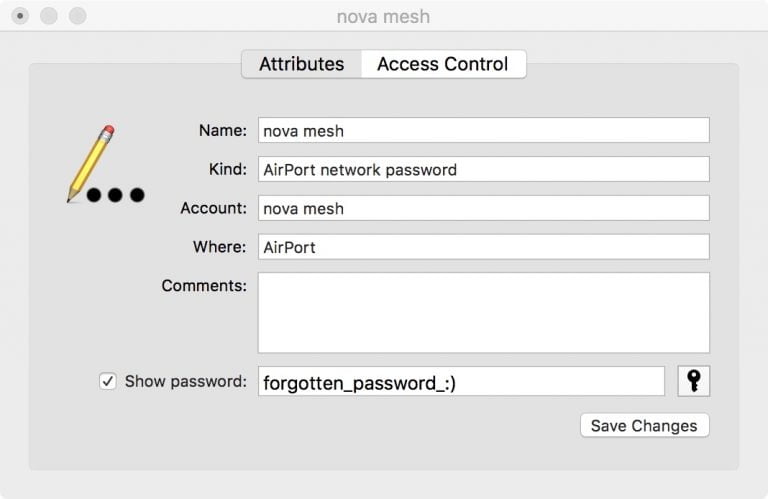 macOS: How to find a forgotten Wifi password?
