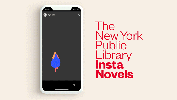 New York Public Library presents literary classics as Instagram Stories