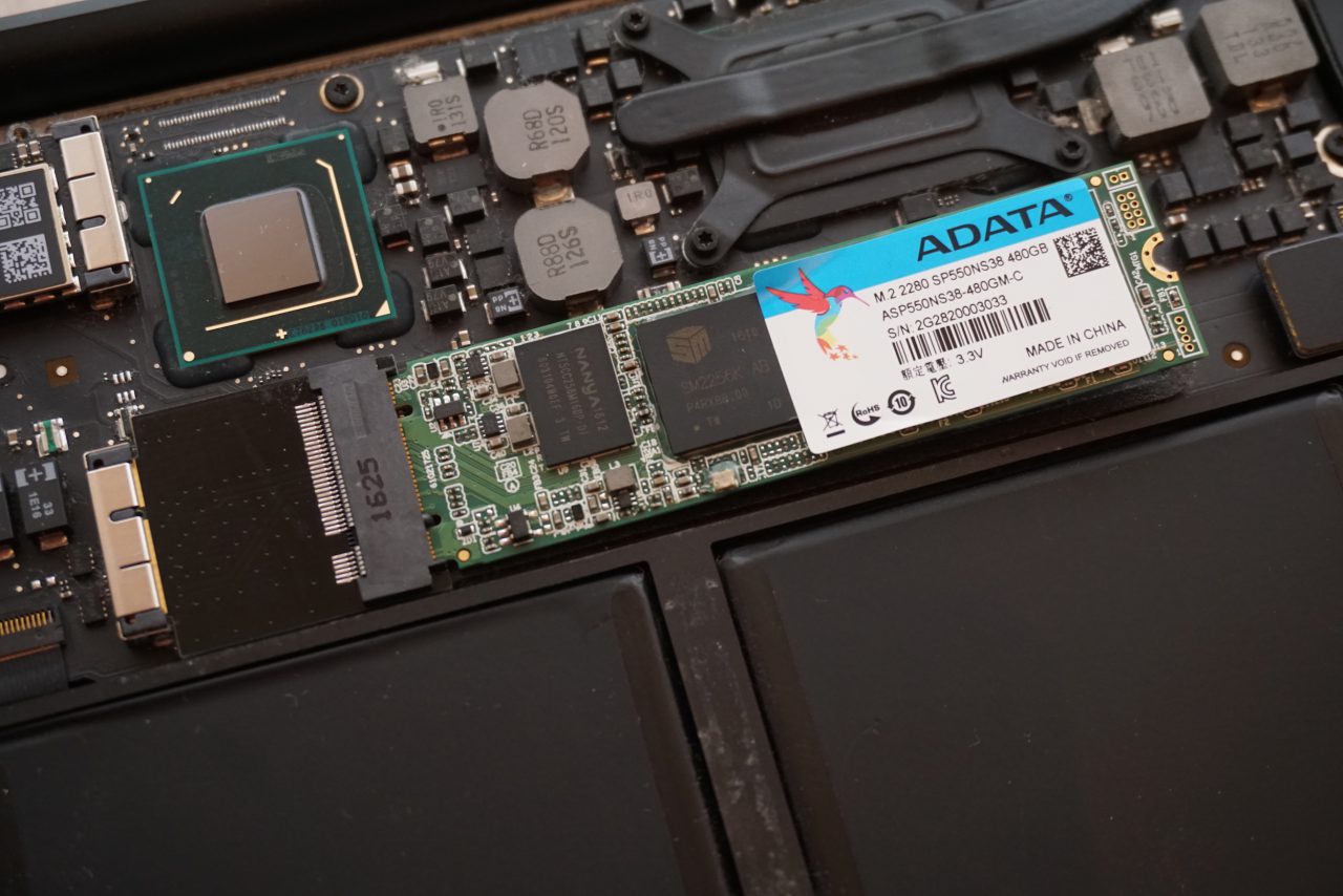 what ssd drive for macbook air 2012