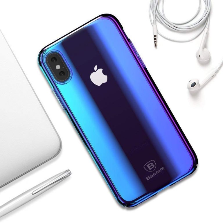 Glossy colorful cases for iPhone Xs and Xs