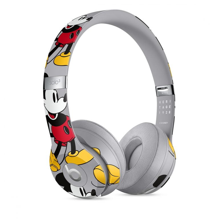 Beats Solo3 Wireless Headphones as Mickey Mouse and Skyline Edition