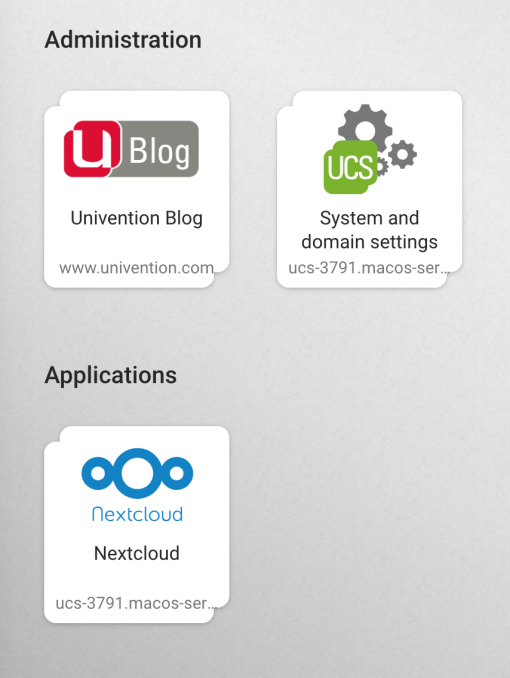 ucs applications