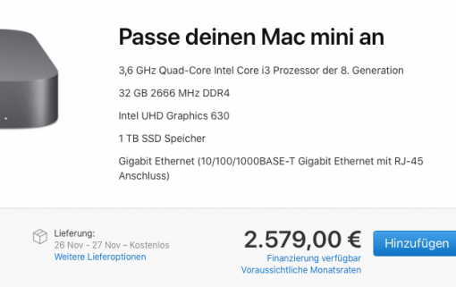 mac mini 2018 quad