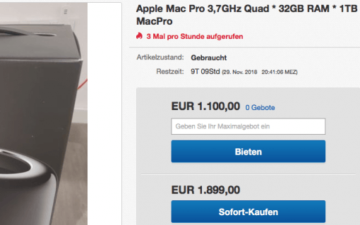 mac pro 2013 quad
