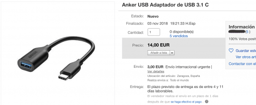 ebay usb c adapter