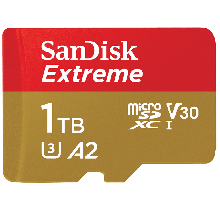 SanDisk introduces 1TB capacity microSD card