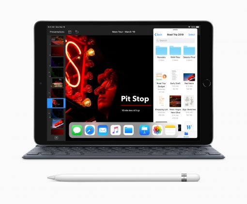 New iPad Air with Smart Keyboard Apple Pencil 03192019