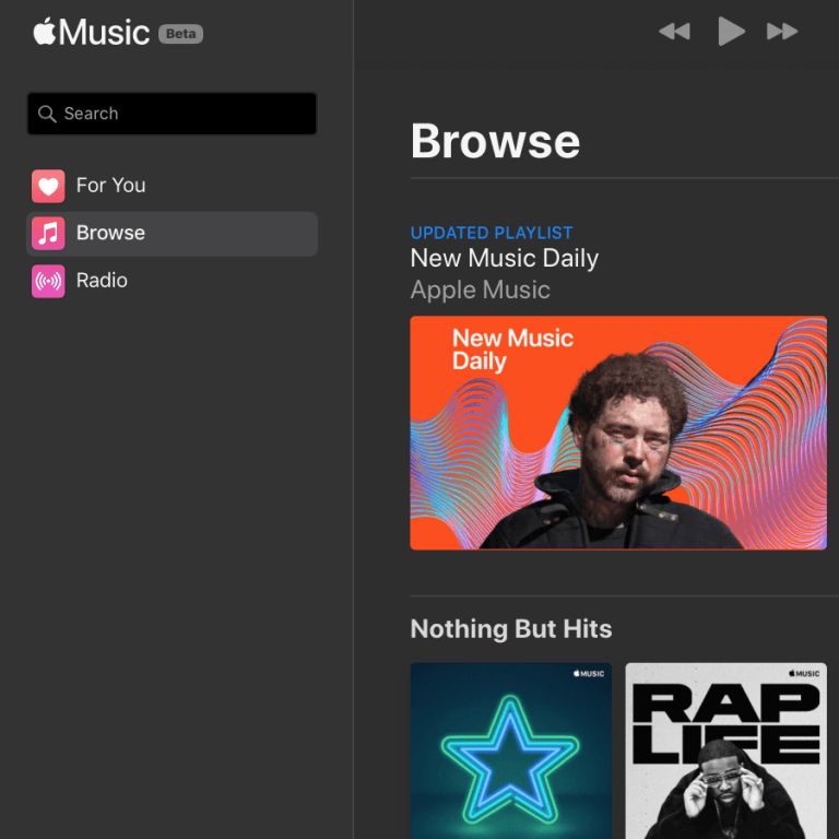 Apple Music now also available via web browser