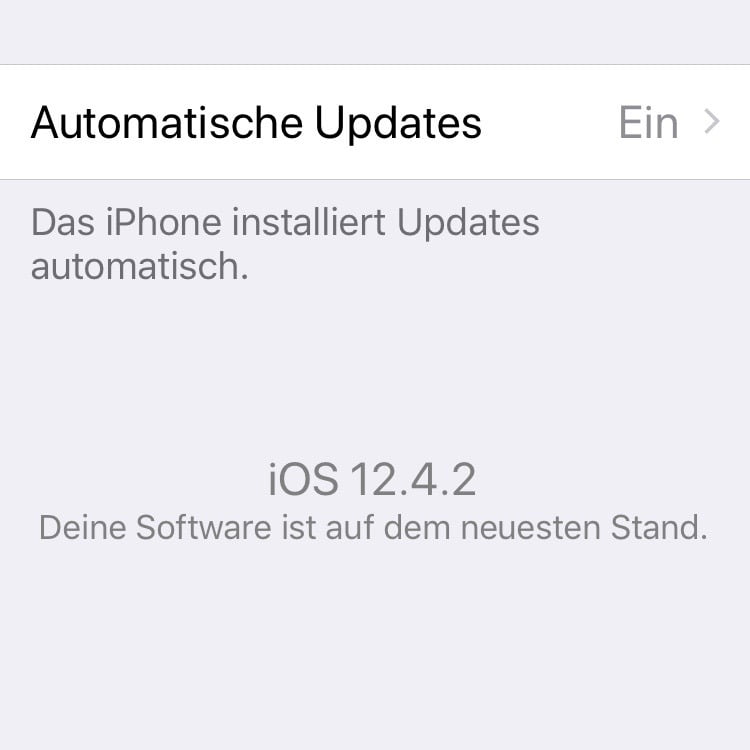 Apple Watch 4: watchOS 5.3.2 update under iOS 12.4 not possible