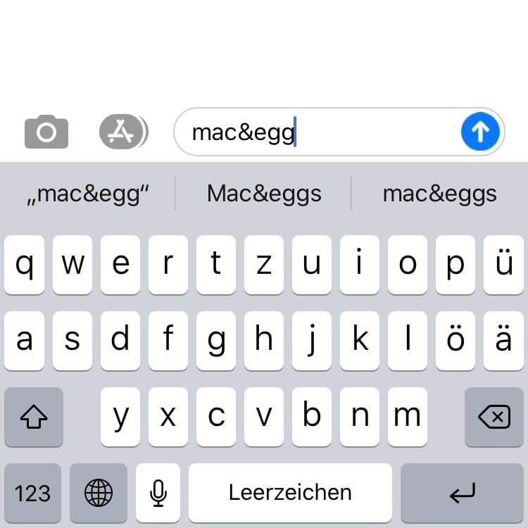 iOS 13 keyboard supports two languages at the same time