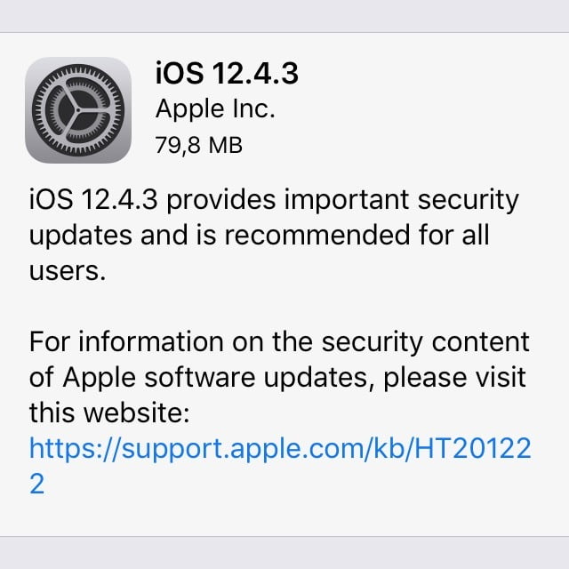 Super: Update for iOS 12 on older devices
