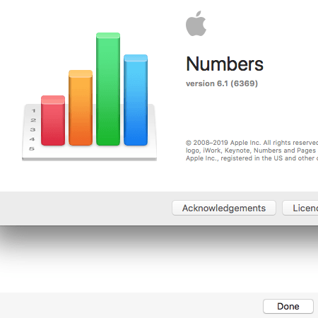 pages and numbers for mac