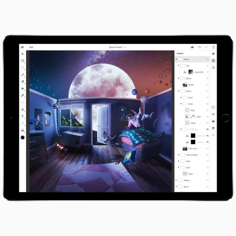 Adobe Photoshop available for iPadOS