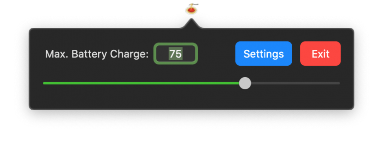 Use on Power Supply: Limit MacBook Battery Charge to 70%