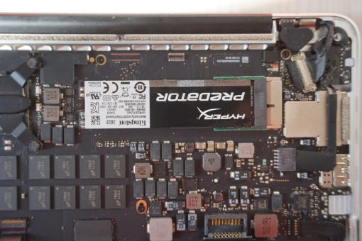 MacBook Pro Retina M.2 SSD with Adapter