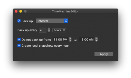 does timemachineeditor work with mojave