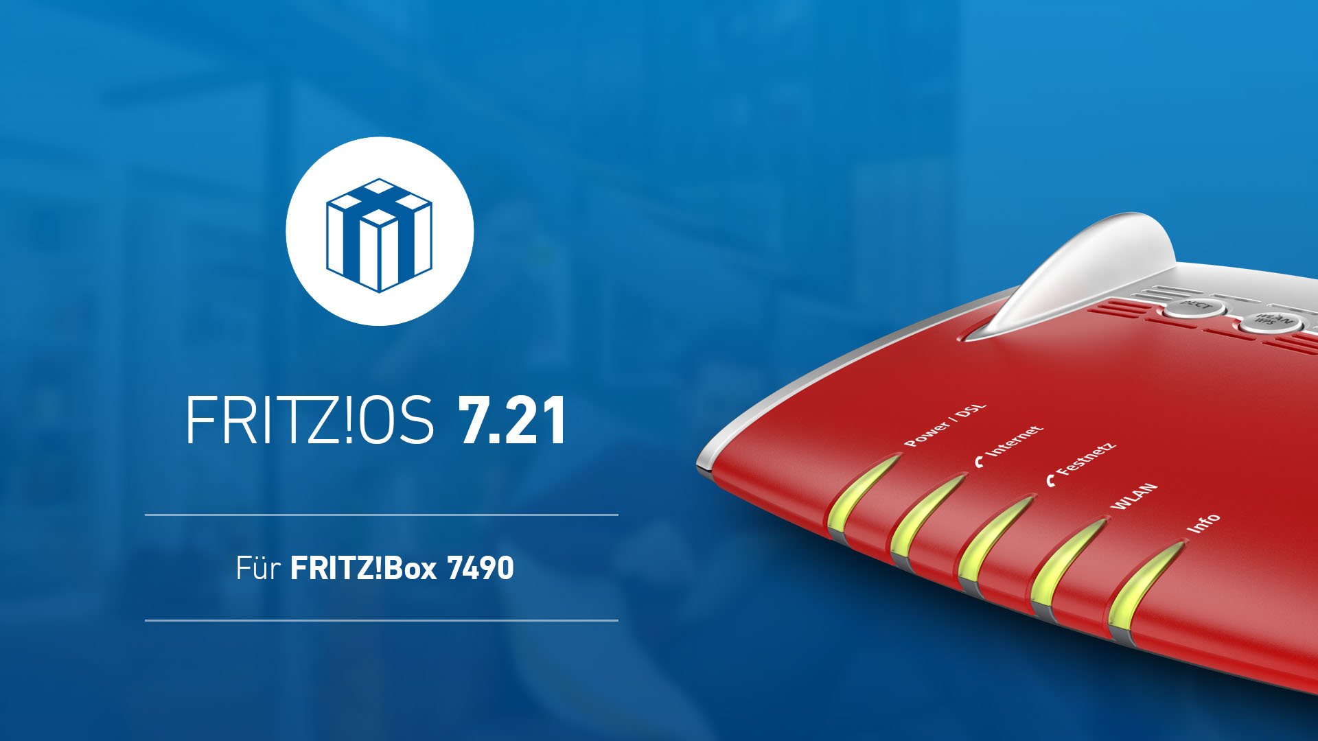 FritzBox 7490 7.21