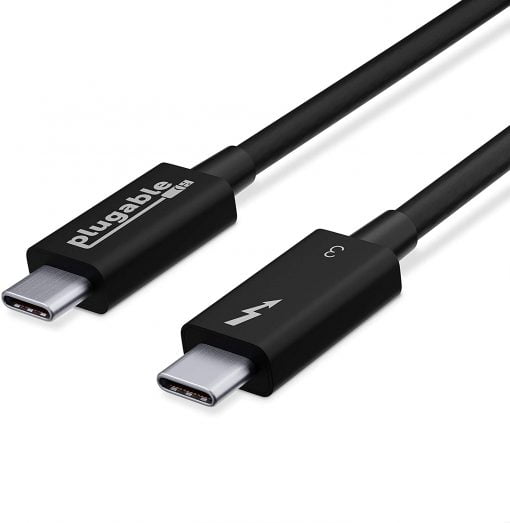 Plugable Thunderbolt 3 Cable 40Gbps Support