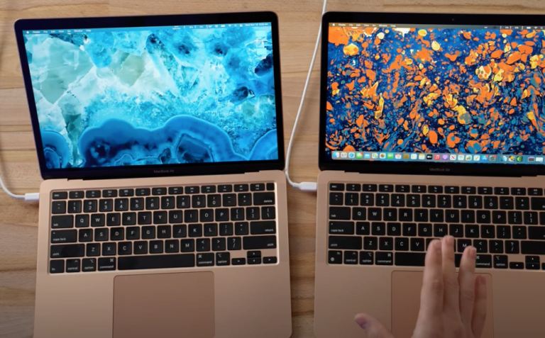 Videos: M1 MacBook vs. Intel MacBook – benchmarks and temperatures