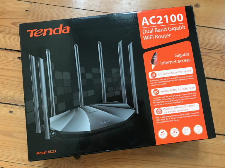 Review: Tenda AC23 AC2100 WLAN Router tested