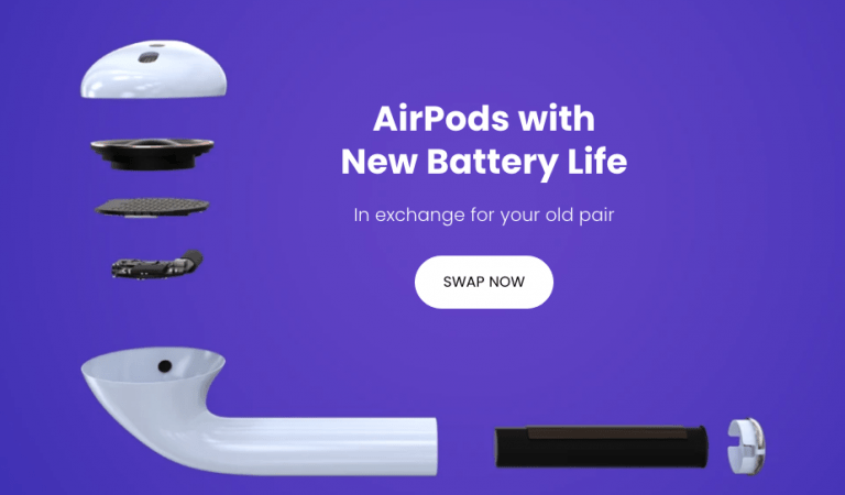 1st and 2nd generation AirPods batteries are replaceable
