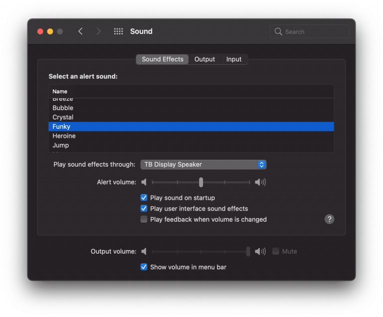 macOS: Output device and input device changes constantly – set fix