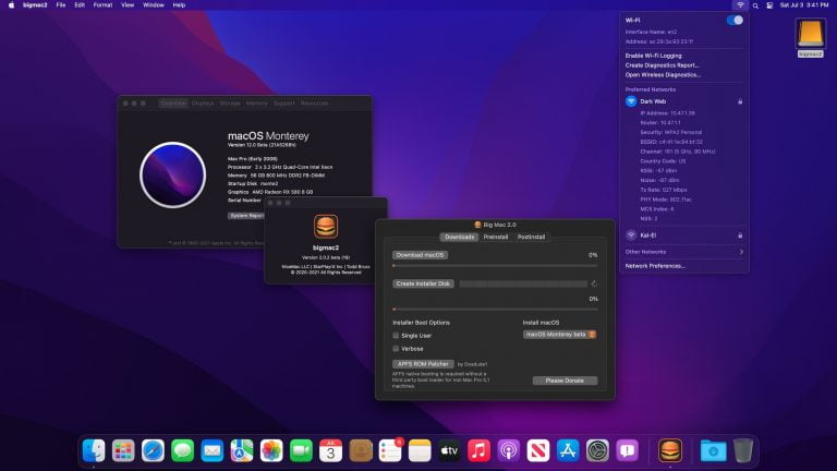 Install macOS Big Sur and Monterey on old unsupported Mac