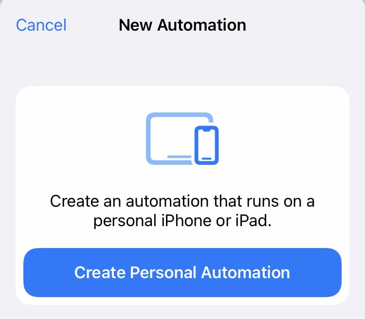 New Automation
