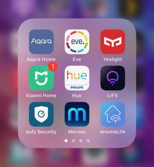 identical smart home apps