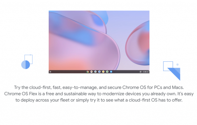 Chrome OS Flex for old Macs from Google now official