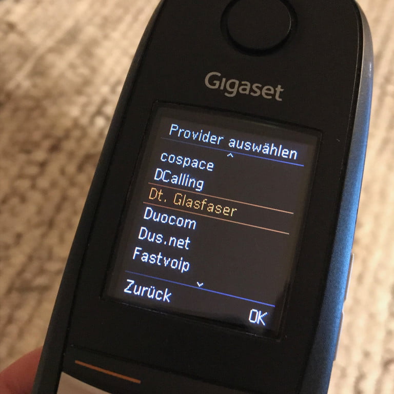 Voip voice quality Deutsche Glasfaser: G.711 vs G.722