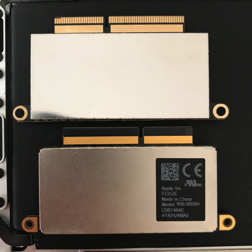 MacBook Pro 2016 2017 SSD metal shield