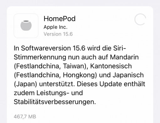 HomePod 15.6