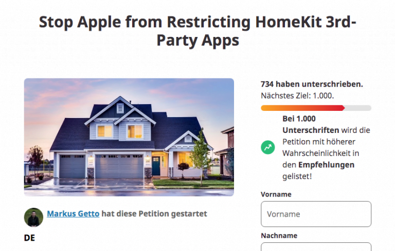 Petition: Release all HomeKit functions for third-party apps