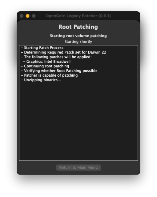 root patching