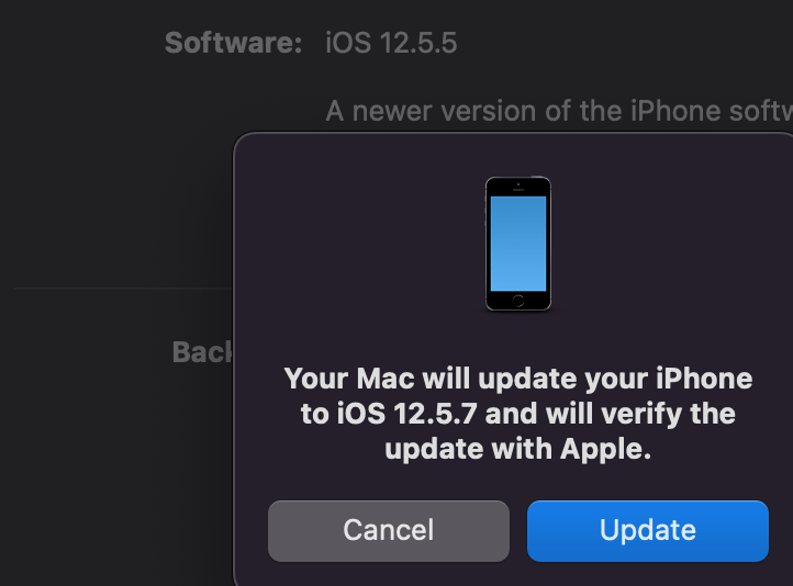 Old iOS 12 devices still supported