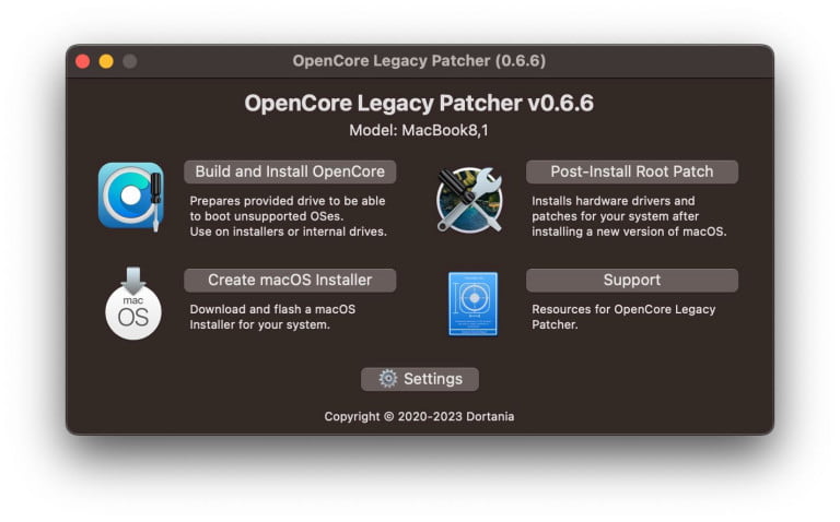 OpenCore Legacy Patcher: 0.6.6: New design and features