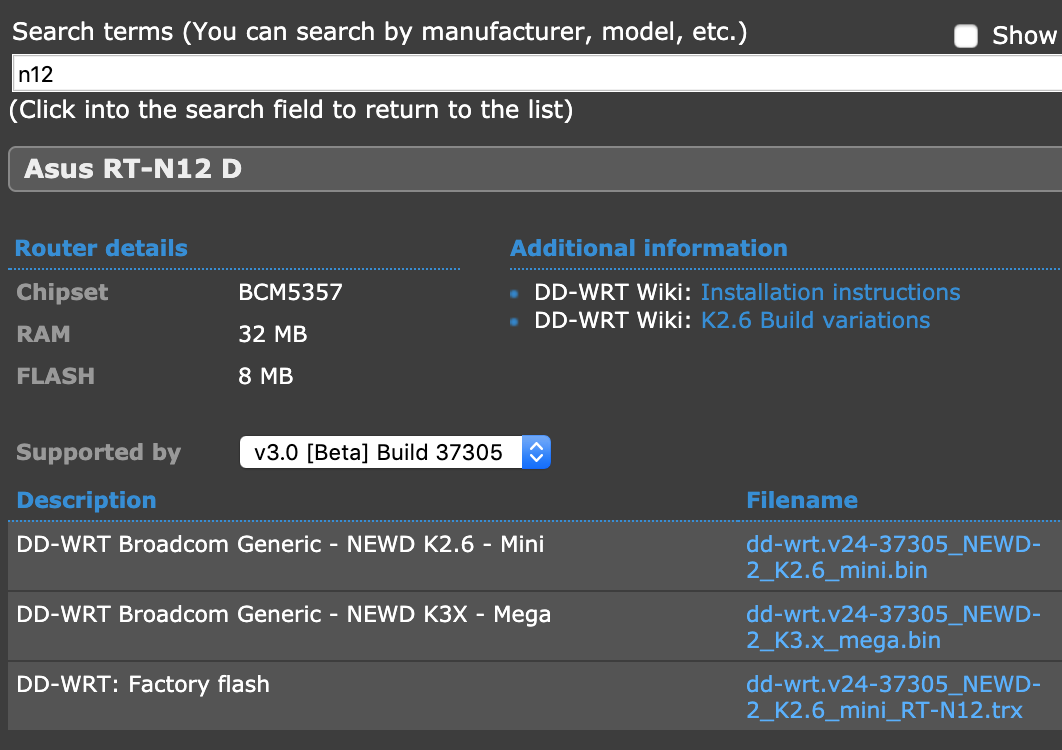 How to install DD-WRT on an Asus RT-N12 D1